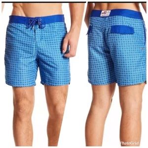 NWT Mr. Swim Circles Print Swim Shorts SZ 30